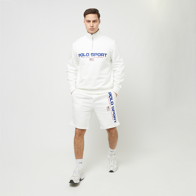 Polo Sport Ralph Lauren Quarterzip Sweatshirt biały 32704 4