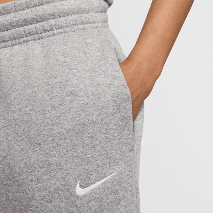 Nike W NSW PHNX FLC MR FLARE PNT dk grey heather/sail grigio 29473 5