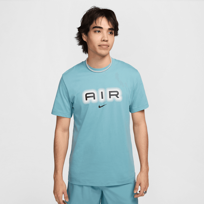 Nike Sportswear Swoosh Air Graphic Tee turkusowy 29539 1