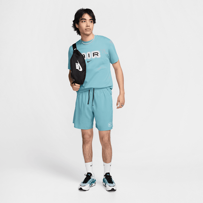 Nike Sportswear Swoosh Air Graphic Tee turkusowy 29539 4