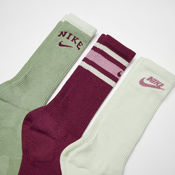 Nike 3 PACK - Everyday Plus Crew wielokolorowy 29617 2