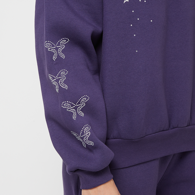 Felicious Regular Hoodie Rhinestones viola 29620 4