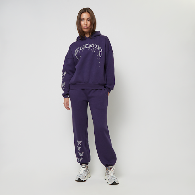 Felicious Regular Hoodie Rhinestones pourpre 29620 5