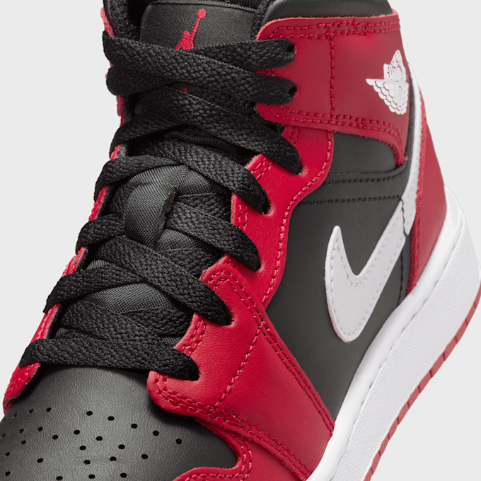 Jordan Air Jordan 1 Mid (GS) rouge 29627 7