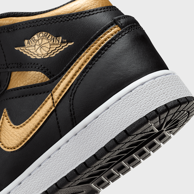 Jordan Air Jordan 1 Mid (GS) nero 29639 8