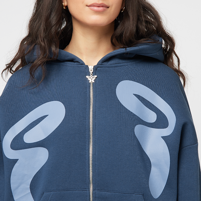 Felicious Oversized Sweat Jacket blu 61367 3