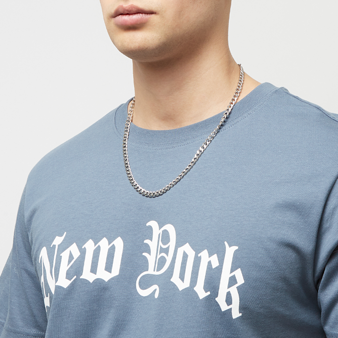 Mister Tee New York Wording Tee bleu 29690 3