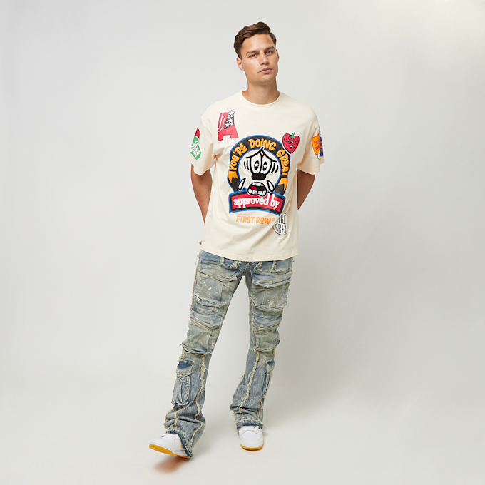 First Row Ur Doing Great Tee beige 29693 7
