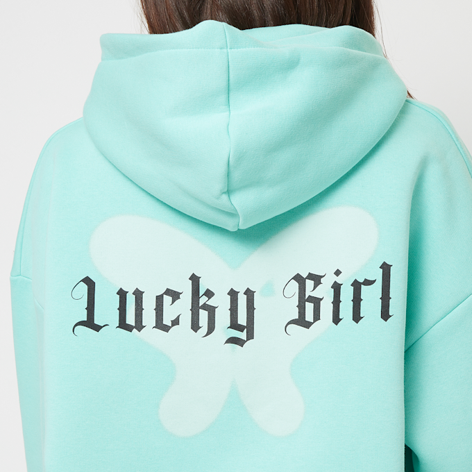Felicious Regular Zipp Hoodie Lucky Girl turquesa 29697 4