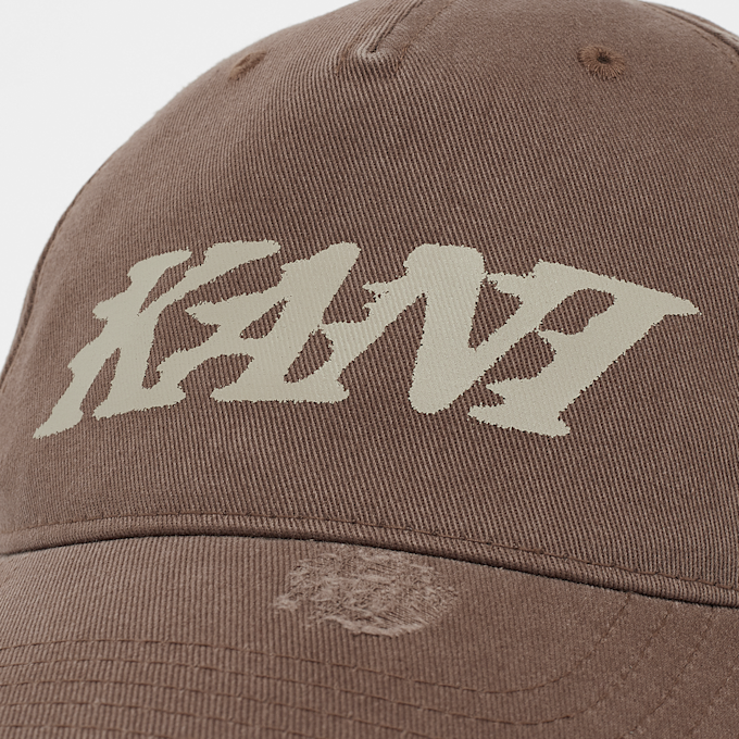 Karl Kani Vanished Distress Baseball Cap smeđa 41493 4
