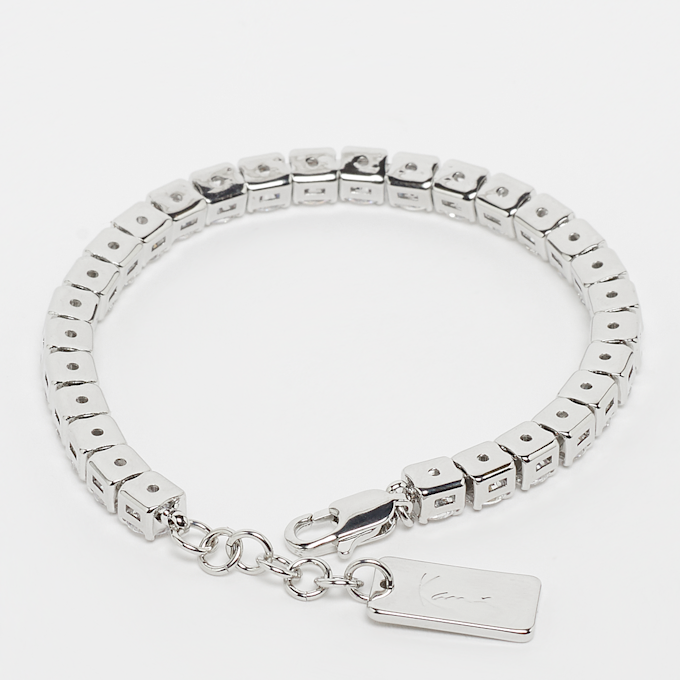 Karl Kani OG01 Diamond Tennis Bracelet zilver 40743 2