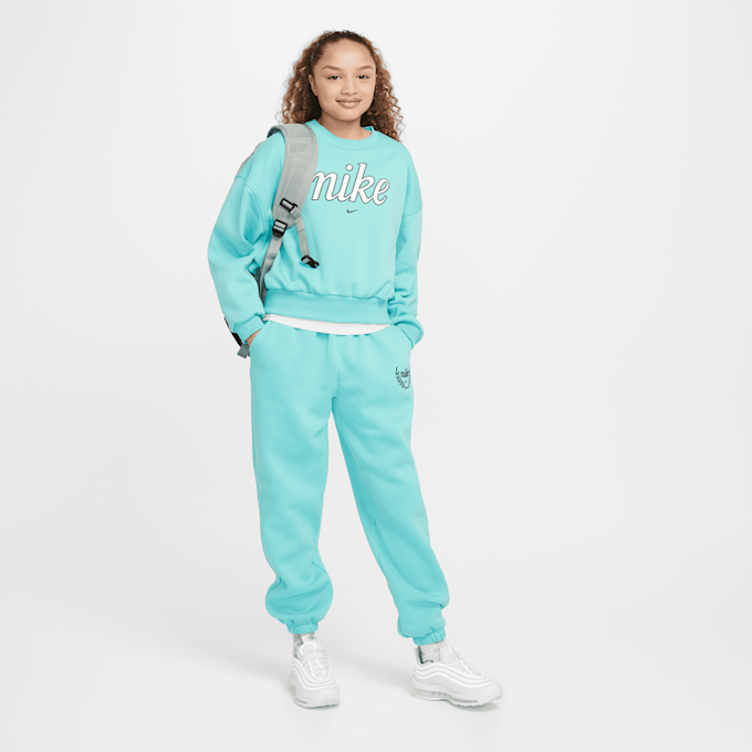 Nike Sportswear Club Fleece Boxy Crew turqoise 29814 4