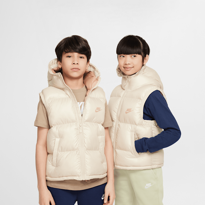Nike JUNIOR K NSW TF RPL HGH SYNFL VEST UL sanddrift/hemp/hemp beige 29827 1