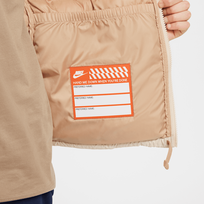 Nike JUNIOR K NSW TF RPL HGH SYNFL VEST UL sanddrift/hemp/hemp beige 29827 5