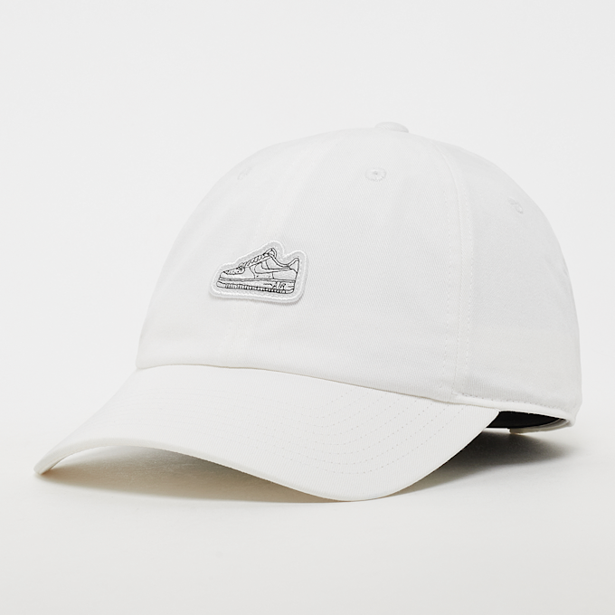 Nike Club Unstrukturierte AF1 Patch-Cap weiß 29844 1