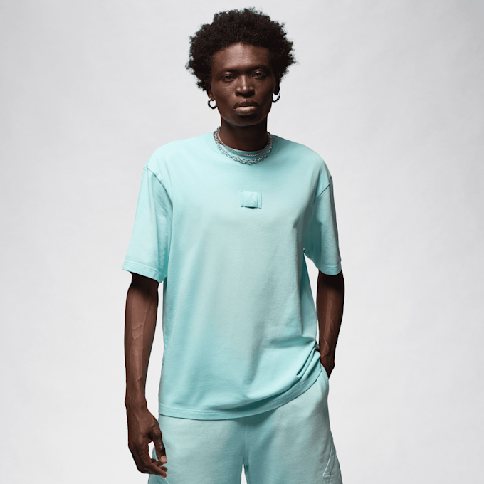 Jordan Flat Essential Wash 85 Shortsleeve Crew türkis 29890 1