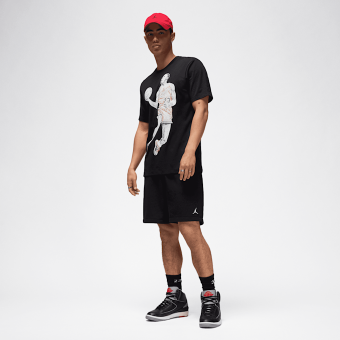 Jordan Brand Dot MJ Shortsleeve Crew czarny 29892 5
