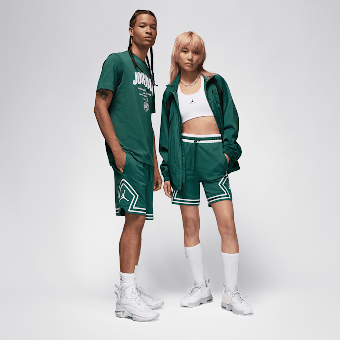 Jordan Dry Fit Sport Diamond Short vert 29896 7