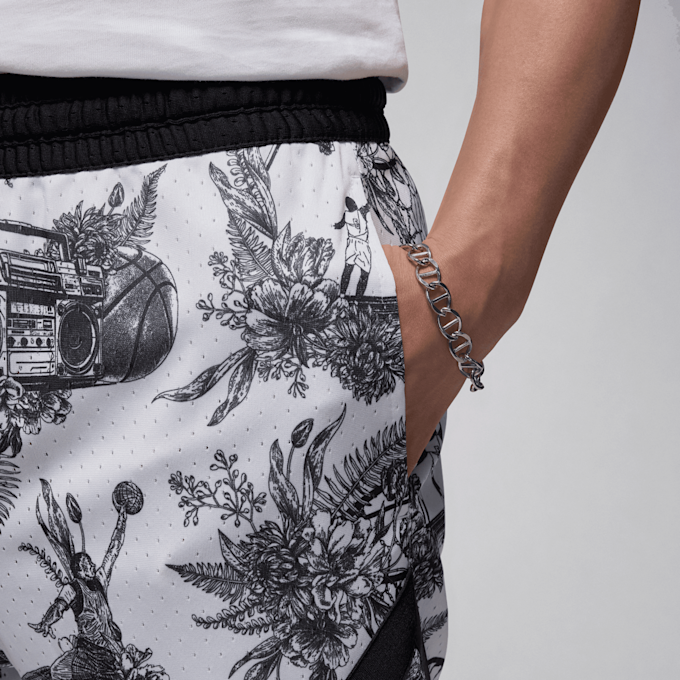 Jordan Dri-FIT AOP Diamond Shorts biały 29911 3