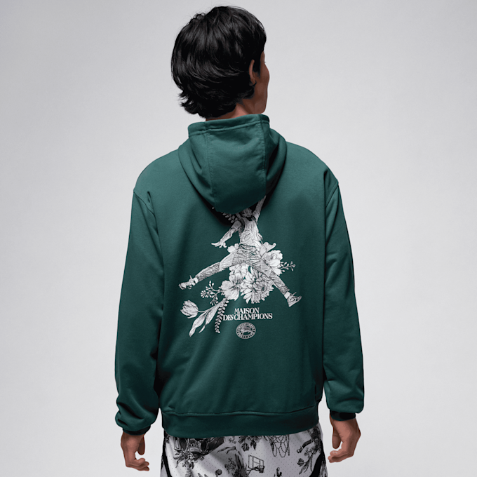 Jordan Dri-FIT Sport Fleece Hoodie grün 29924 2