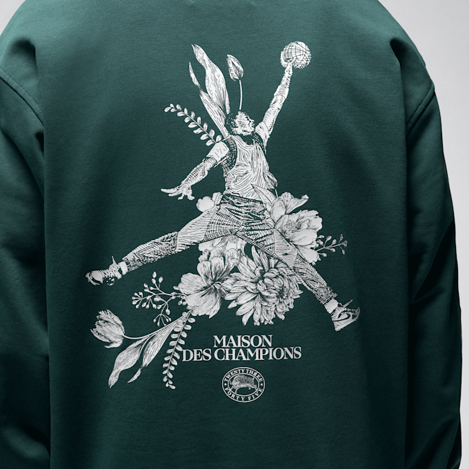 Jordan Dri-FIT Sport Fleece Hoodie vert 29924 5