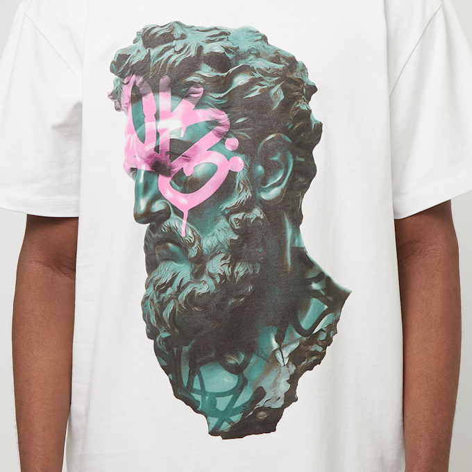 Forgotten Faces Relict Of Time Oversize Tee branco 30016 3