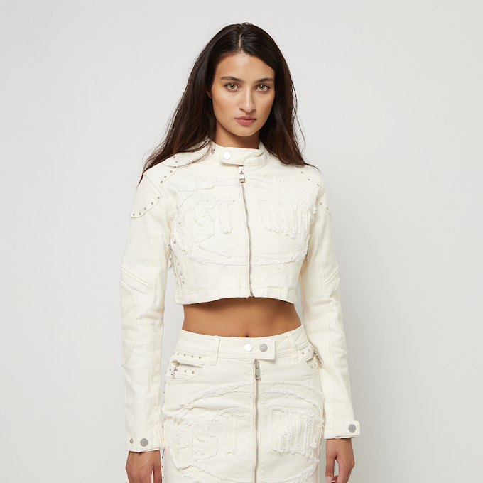 First Row Twill Racing Jacket beige 30053 1