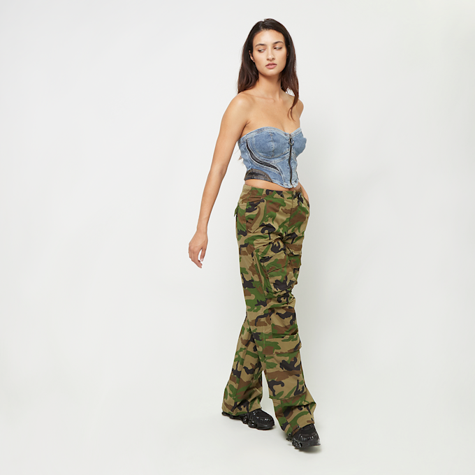 First Row Wide Cargo Pants camouflage 30057 5