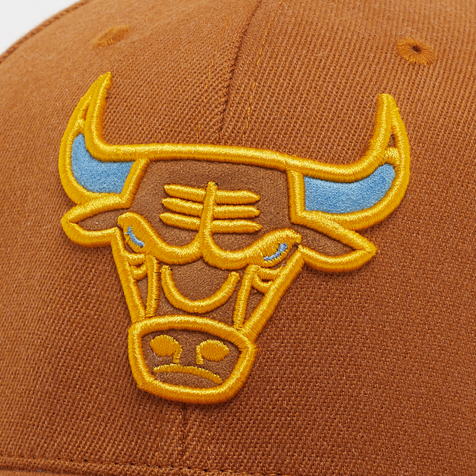 Mitchell & Ness Fashion Clasic Red Snapback NBA Chicago Bulls braun 30109 4