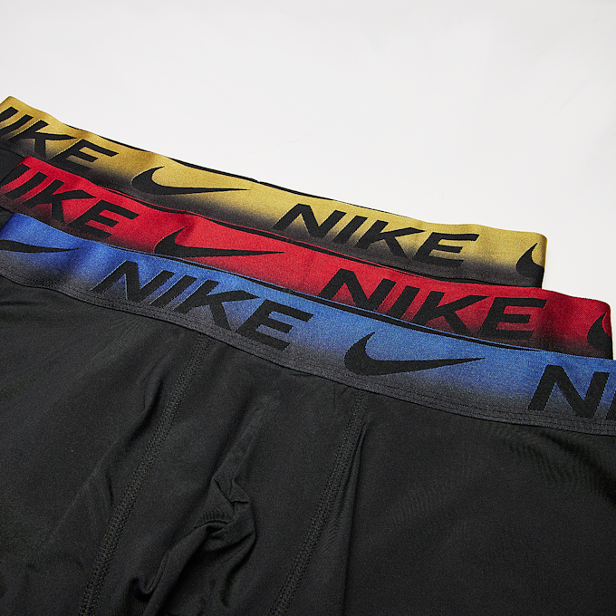 Nike 3 PACK - Everyday Cotton Stretch Trunk nero 32777 2