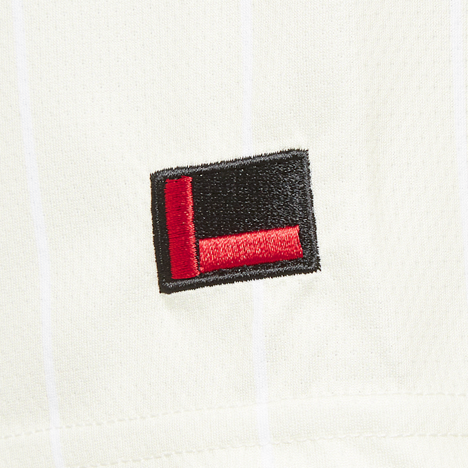 FUBU Varsity Baseball Jersey bege 32785 5
