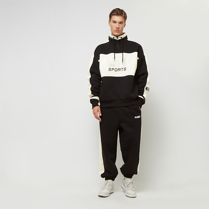 FUBU Corporate Sprts Check Jogger negro 32788 6