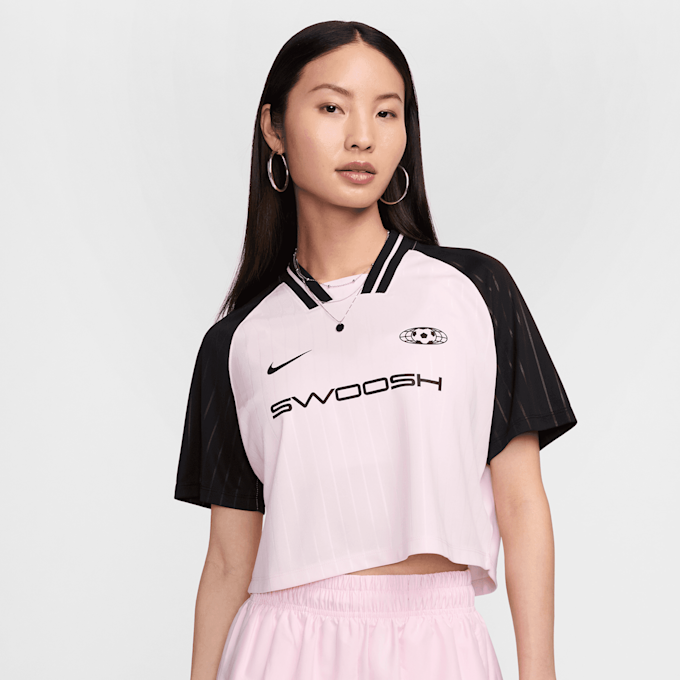 Nike Sportswear Top Shortsleeve Crop FTB Trend rosa  32803 1