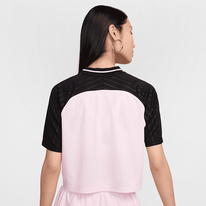 Nike Sportswear Top Shortsleeve Crop FTB Trend rosa  32803 2