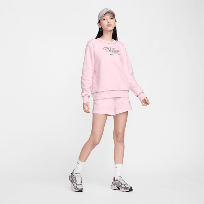 Nike Sportswear Fleece Crewneck rosa 32807 4