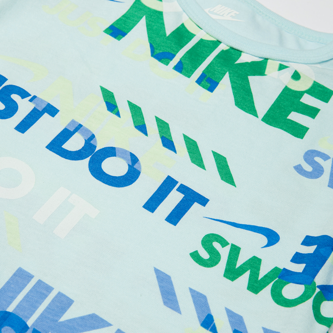 Nike Sportswear Playful Exploration All Over Print Bodysuit Pant Set niebieski 32844 6