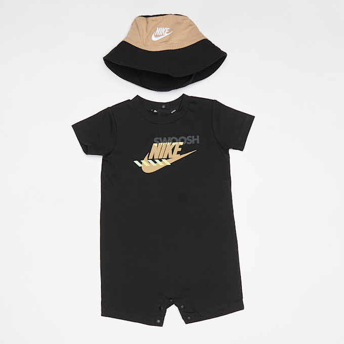 Nike Sportswear PE Romper Bucket Hat Set 24 Monate (2 Piece) noir 32847 1