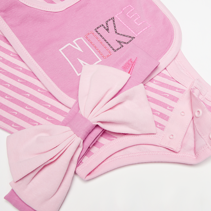 Nike Bodysuit Set (3 Piece) różowy 32915 3