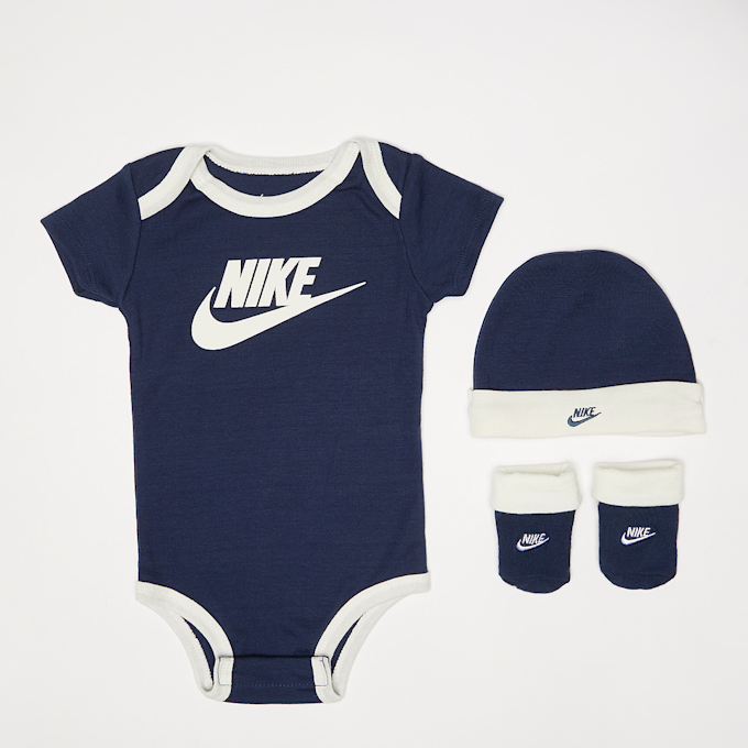 Nike Hat/ Bodysuit/Bootie (3 Piece) blau 32924 1
