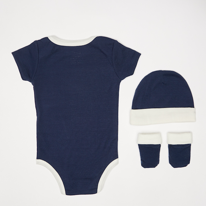 Nike Hat/ Bodysuit/Bootie (3 Piece) blau 32924 2