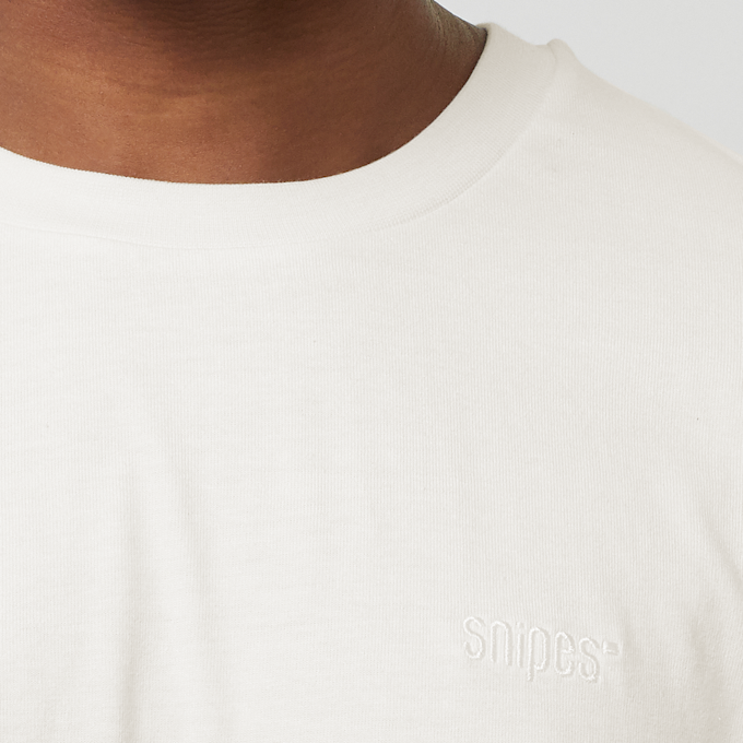 SNIPES Small Logo Essential Oversized Tee branco 32957 3