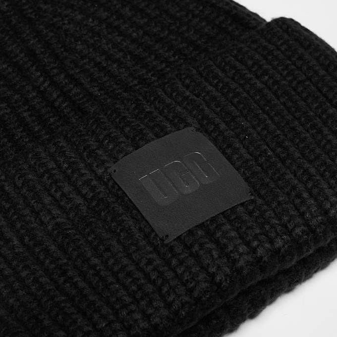 UGG U CHUNKY RIB BEANIE black noir 32958 3