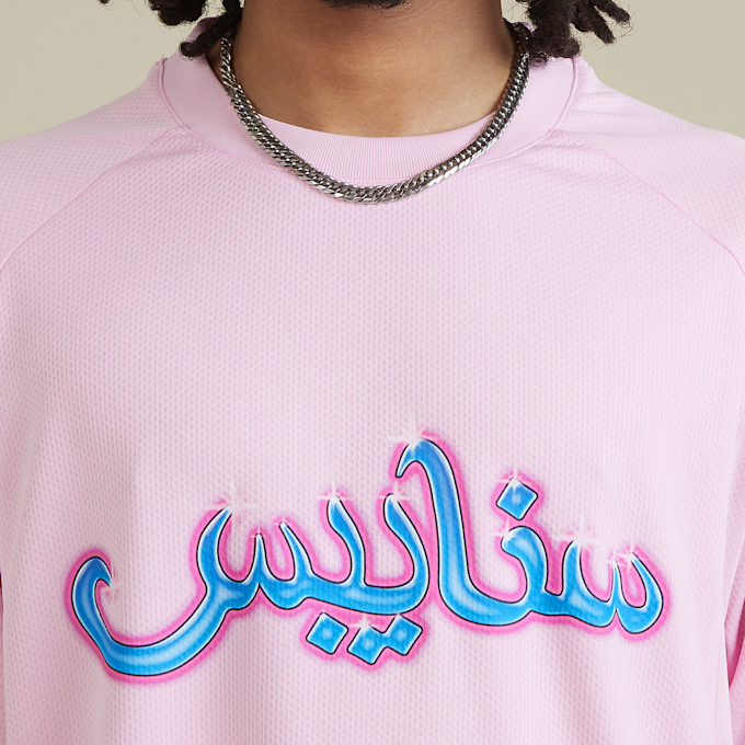 SNIPES Arabic Snipes Tricot lichtroze 32977 3