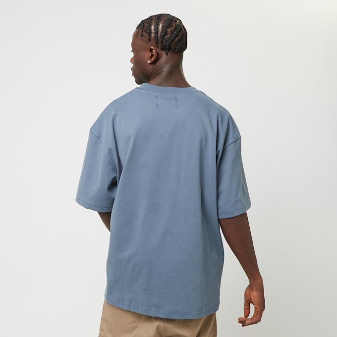 PEQUS Chest Logo T-Shirt blau 33013 2
