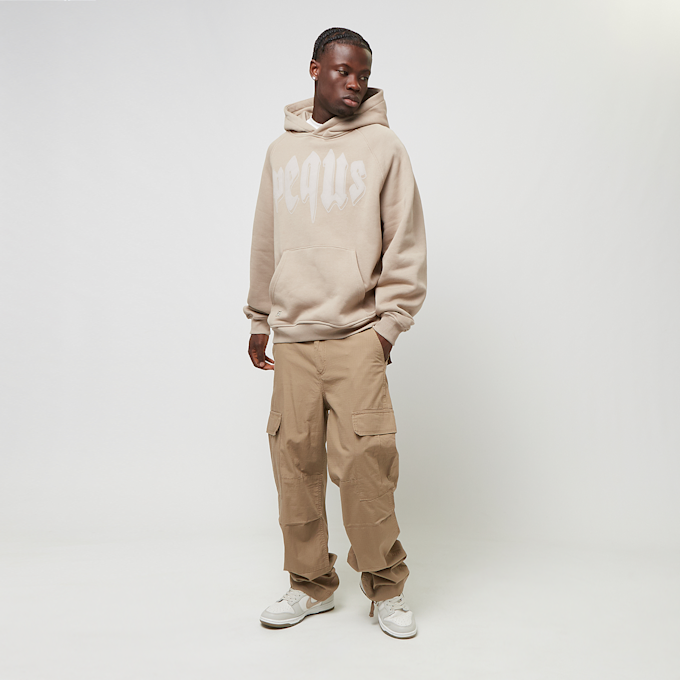 PEQUS Outlined Mythic Logo Hoodie bež 33029 4
