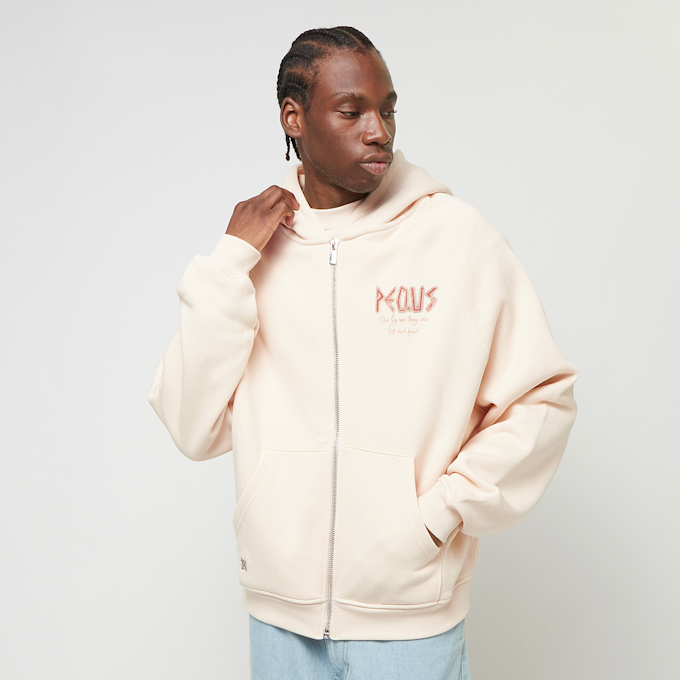 PEQUS Ancient Love Story Zip-Hoodie bege 33036 2