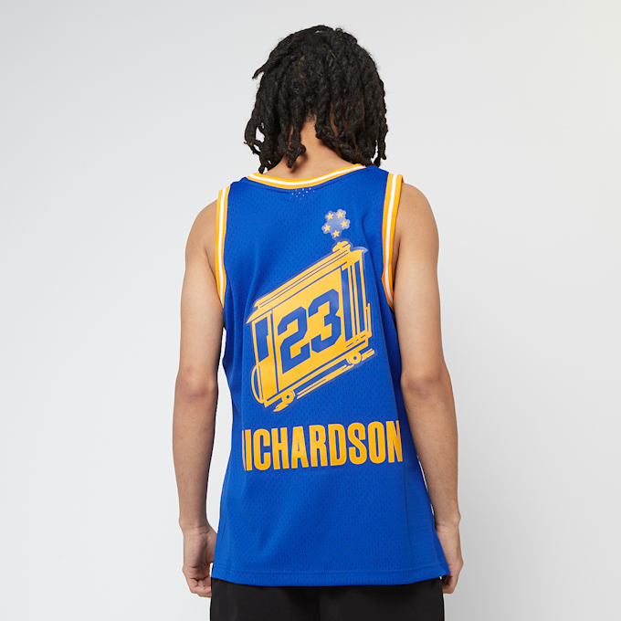 Mitchell & Ness Jason Richardson NBA Golden State Warriors 2004/05 Swingman Jersey bleu 33102 2