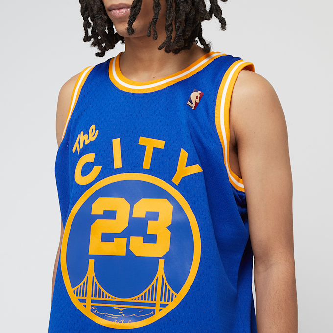 Mitchell & Ness Jason Richardson NBA Golden State Warriors 2004/05 Swingman Jersey bleu 33102 3