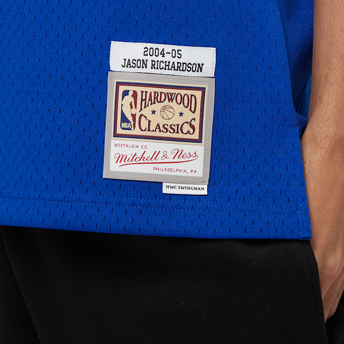 Mitchell & Ness Jason Richardson NBA Golden State Warriors 2004/05 Swingman Jersey bleu 33102 4