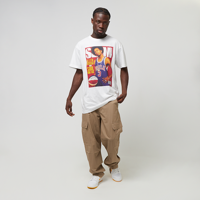 Mitchell & Ness Slam Cover Tee Philadelphia 76ers weiß 33116 4